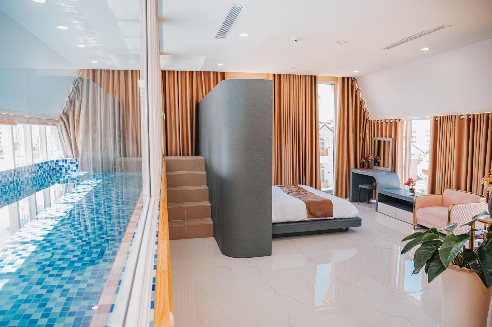 Quy Tai Premium Hotel Dalat Exterior foto